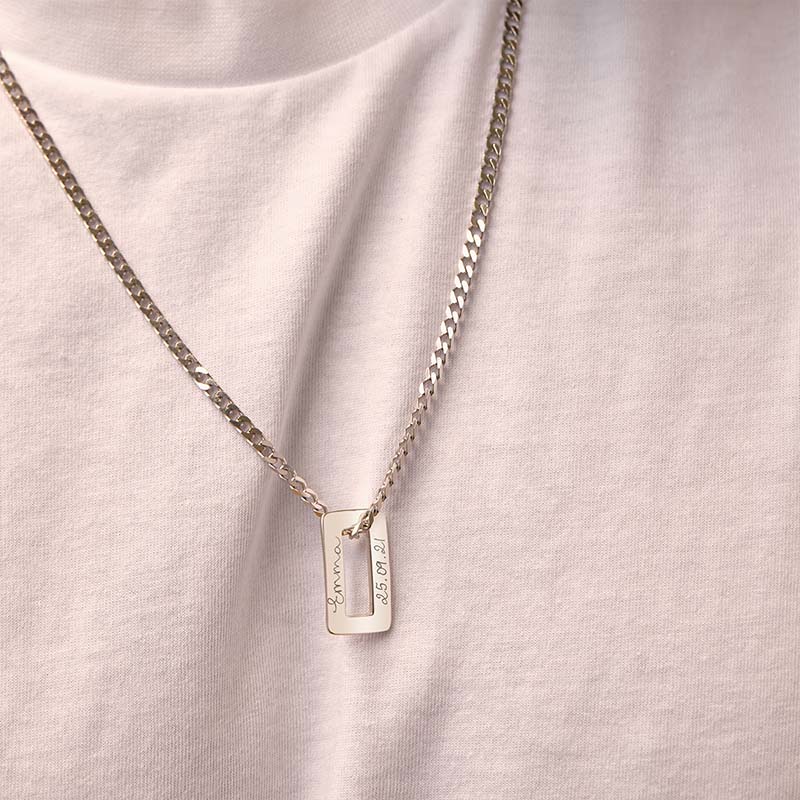 Personalised valentine's day gifts , Connection Necklace