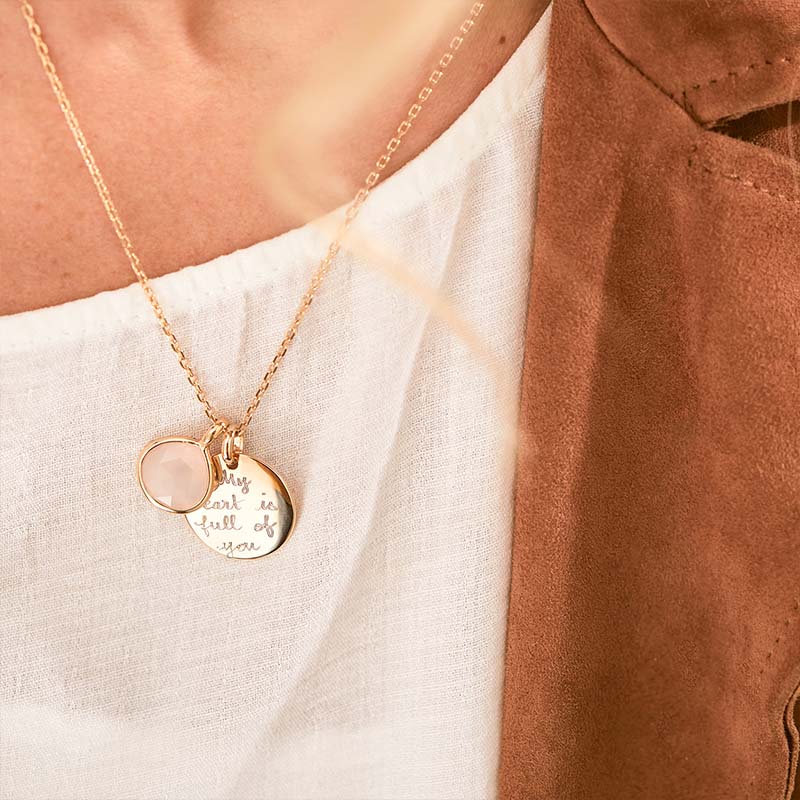 Personalised valentine's day gifts , Gemstone Necklace